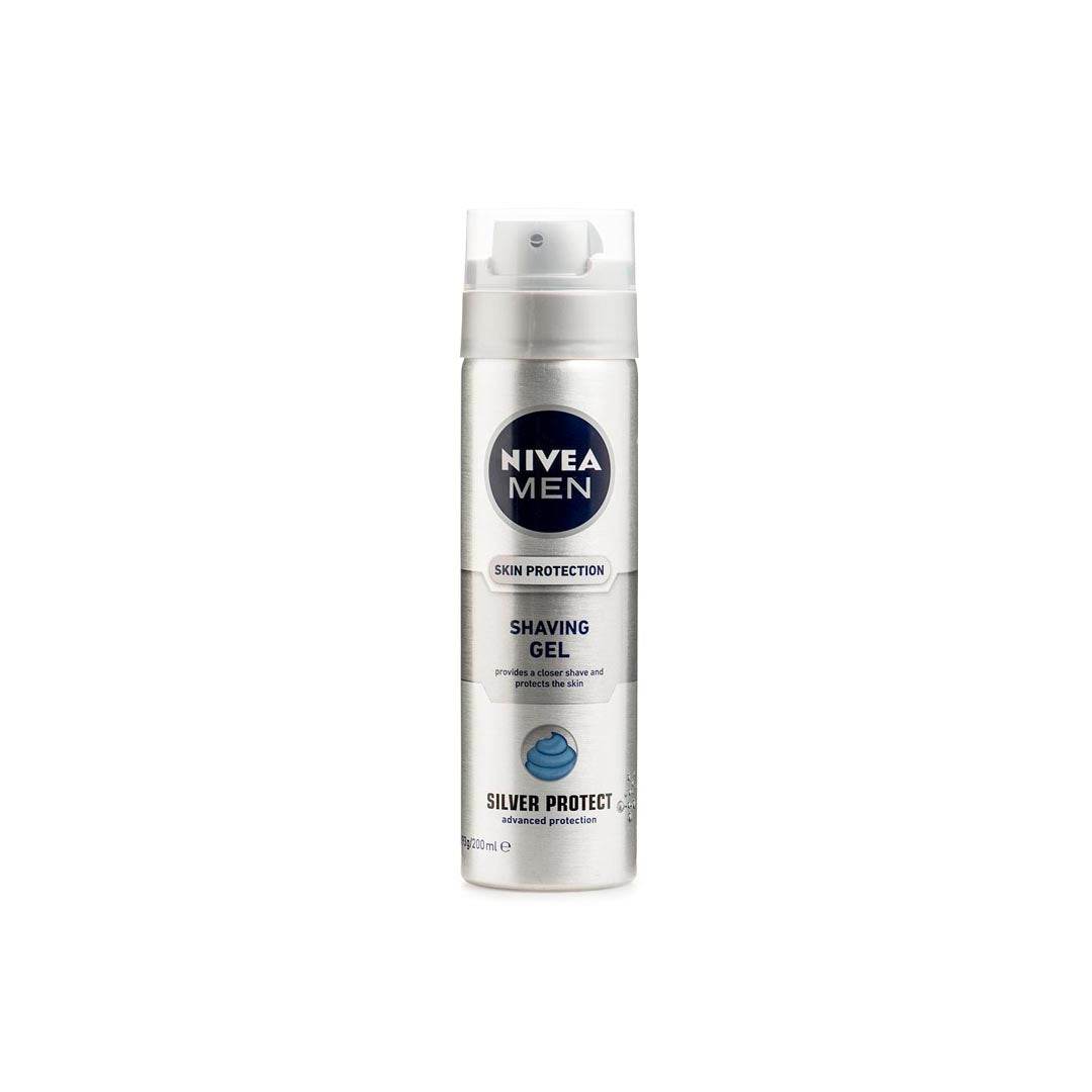 Nivea Men Silver Protect Shaving Gel, 200ml - Vaids Pharmacy