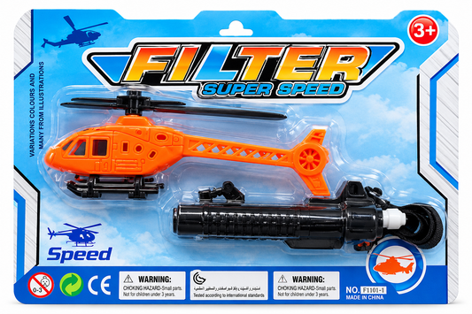 Toy Helicopter with Launcher