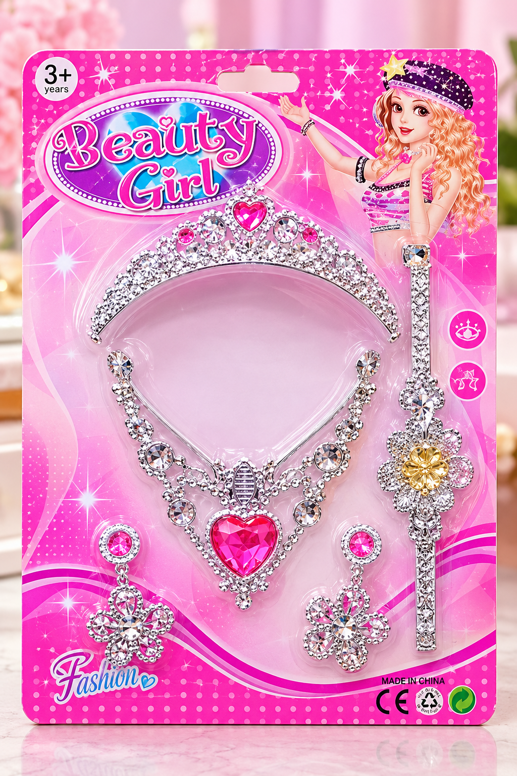 Beauty Girl Princess Jewellery Set for Kids