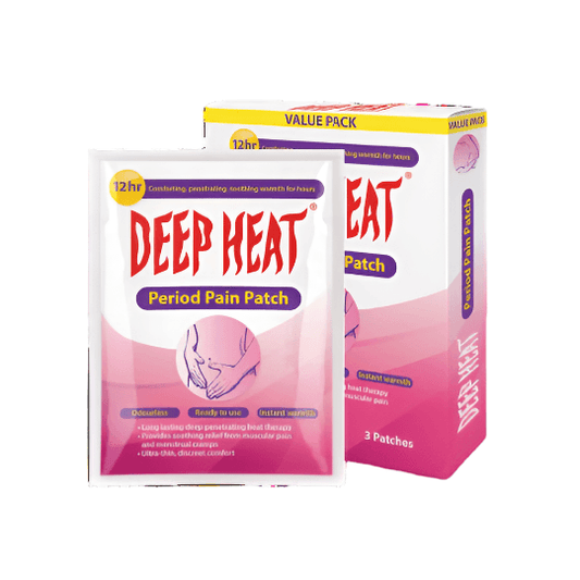 Deep Heat Period Patch, 3 Piece - Vaids Pharmacy