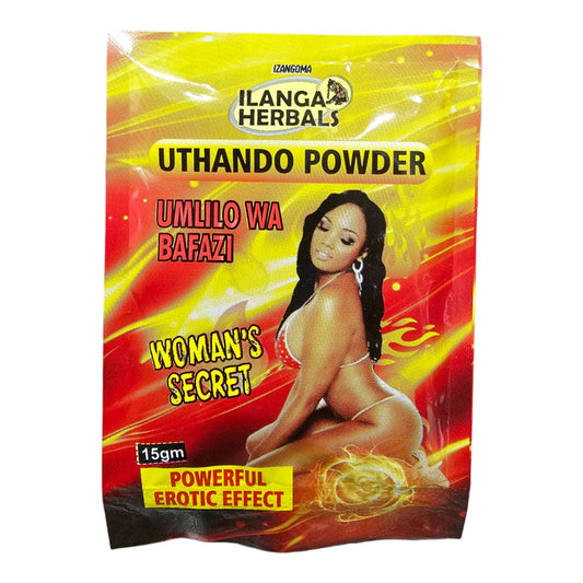 Umlilo Wabafazi Powder 15g Uthando Powder (ilanga Herbals)