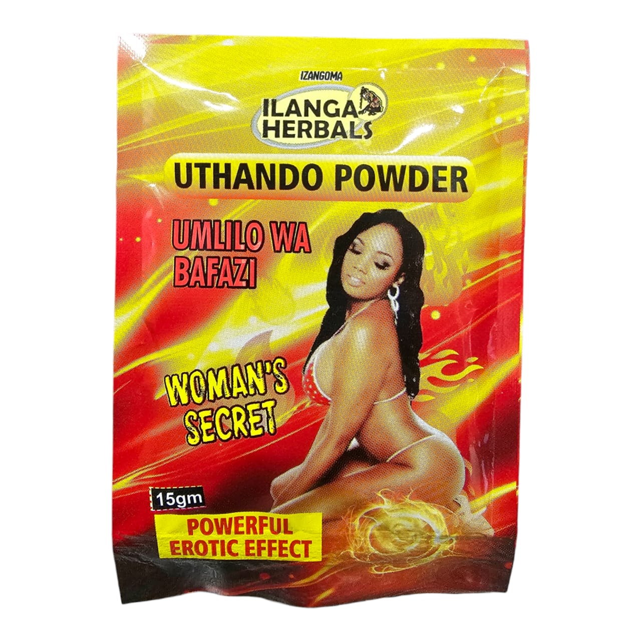 UMLILO WABAFAZI ILANGA HERBALS (UTHANDO POWDER 15g) BOX 36'S