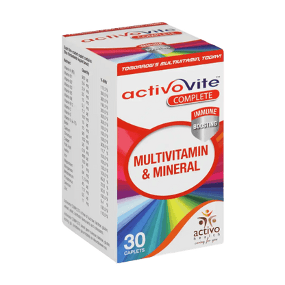 ActivoVite Complete Caplets, 30's - Vaids Pharmacy