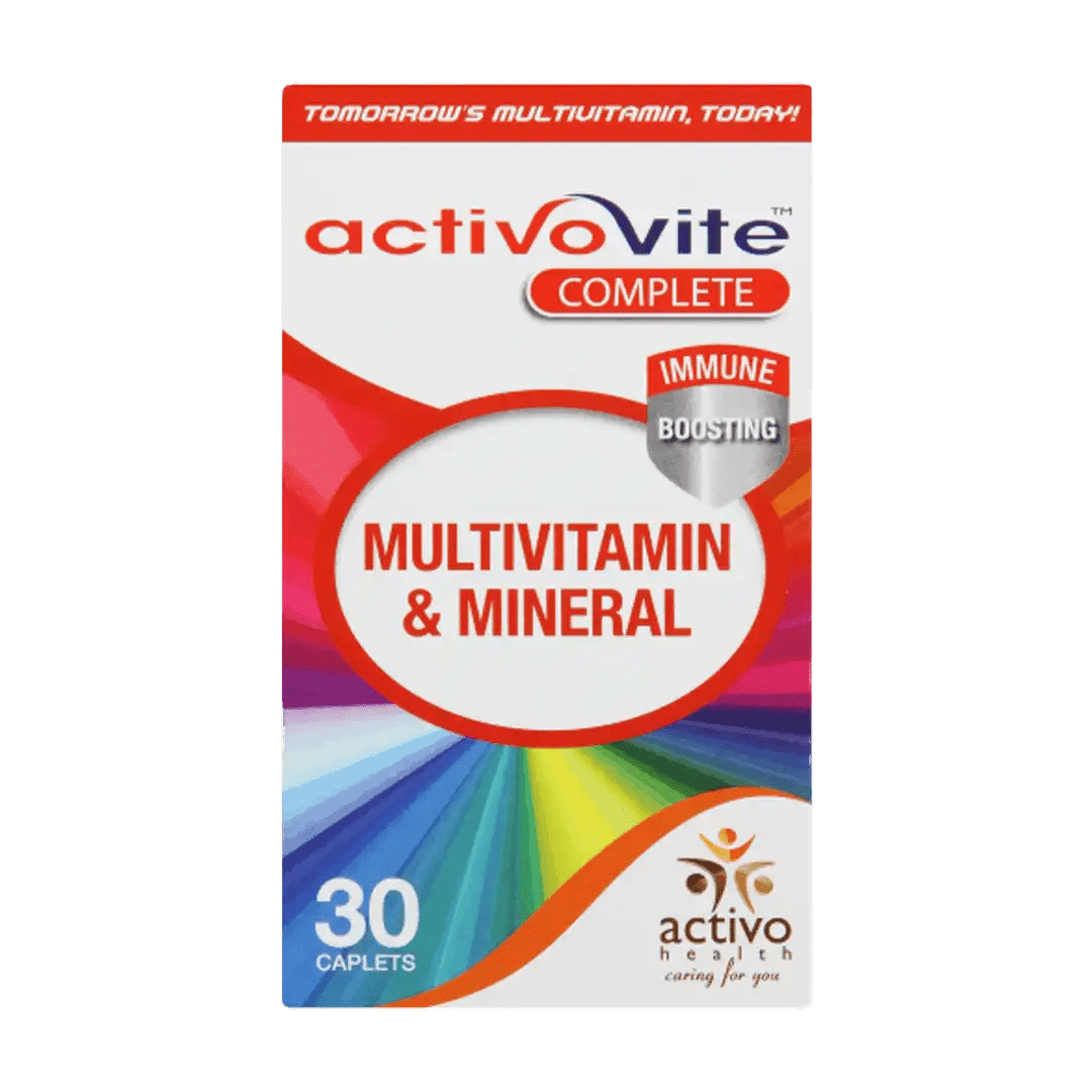 ActivoVite Complete Caplets, 30's - Vaids Pharmacy