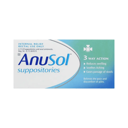 Anusol Suppositories, 12's - Vaids PharmacyAnusol Suppositories, 12'sAnusolVaids Pharmacy704148006
