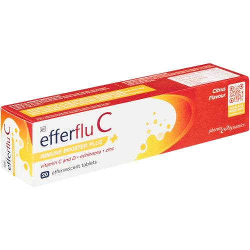 Efferflu C Immune Plus Effervecent Tablets, 20's - Vaids Pharmacy