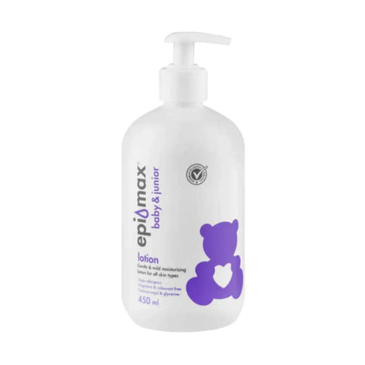 Epi - max Baby/Junior Lotion, 450ml - Vaids PharmacyEpi - max Baby/Junior Lotion, 450mlEpi - maxVaids Pharmacy195974