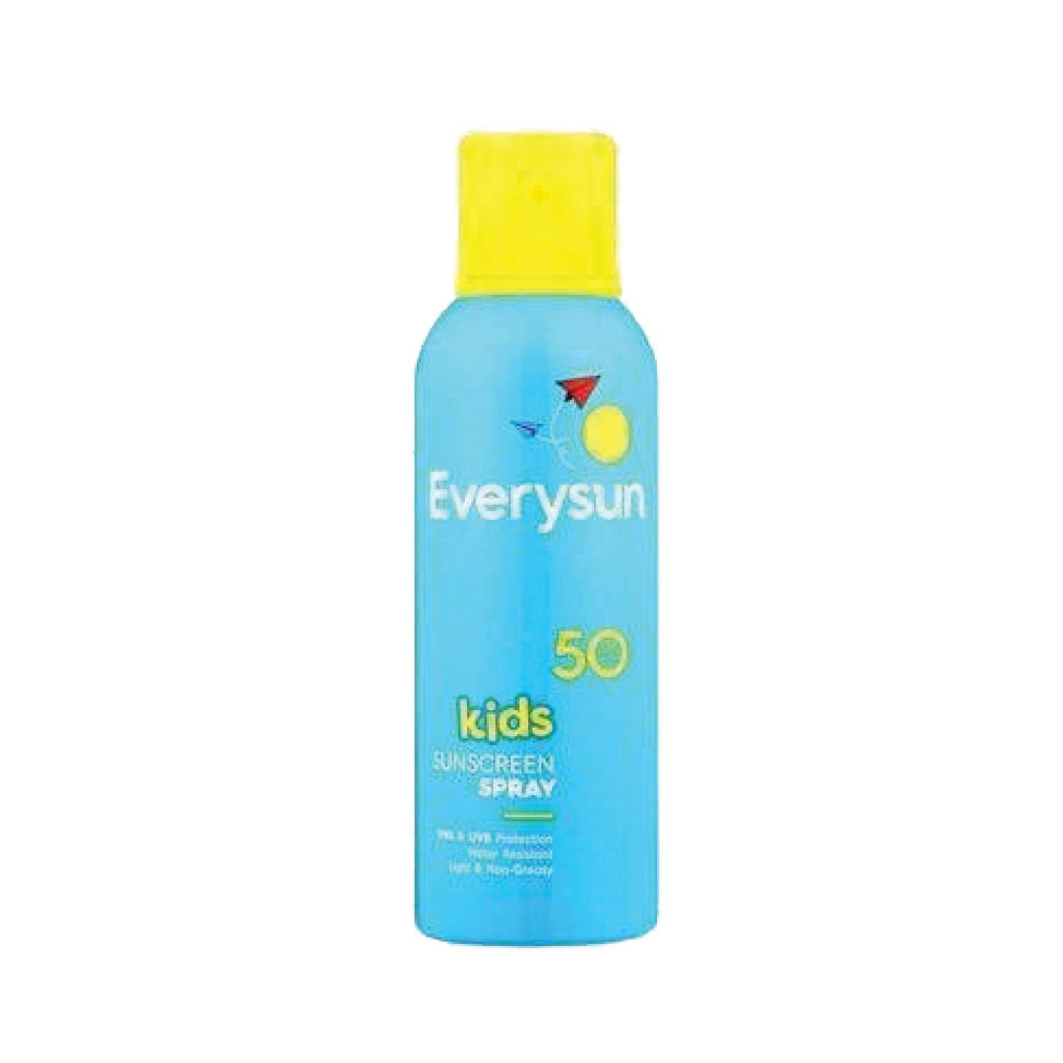 Everysun Kids Aero Spray SPF50, 200ml - Vaids PharmacyEverysun Kids Aero Spray SPF50, 200mlEverysunVaids Pharmacy235223