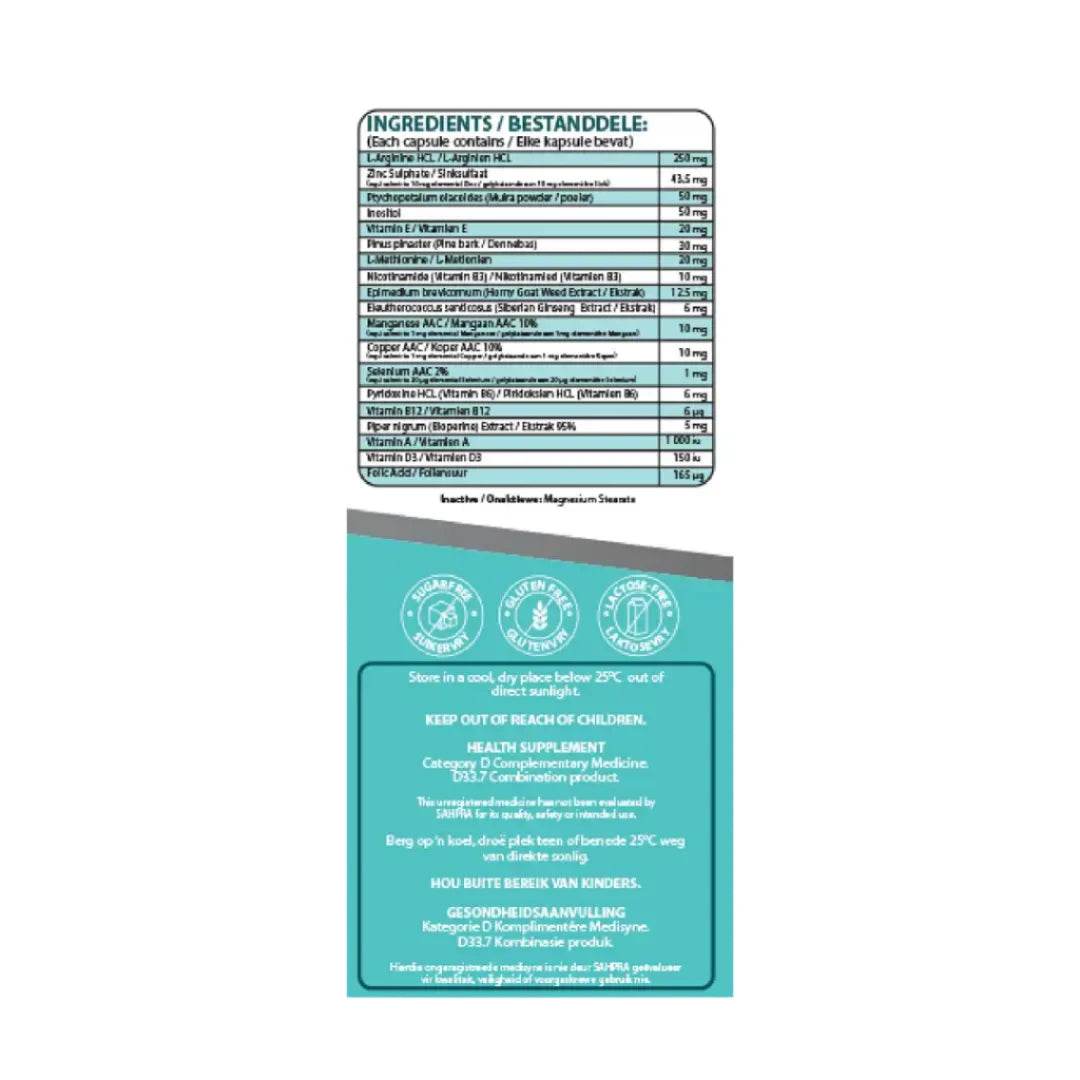 Fertipil Plus Men Capsules, 30's - Vaids PharmacyFertipil Plus Men Capsules, 30'sDB PharmaceuticalsVaids Pharmacy709907001