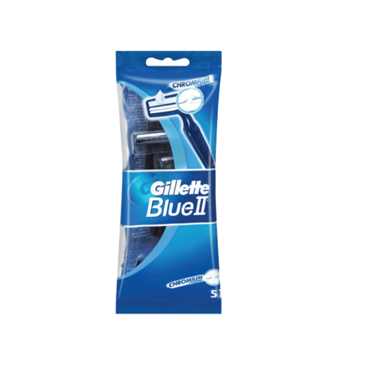 Gillette Blue II Disposable Razors, 5's - Vaids PharmacyGillette Blue II Disposable Razors, 5'sGilletteVaids Pharmacy101303