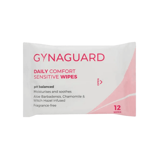 GynaGuard Sensitive Wipes, 12’s - Vaids PharmacyGynaGuard Sensitive Wipes, 12’sGynaGuardVaids Pharmacy121185