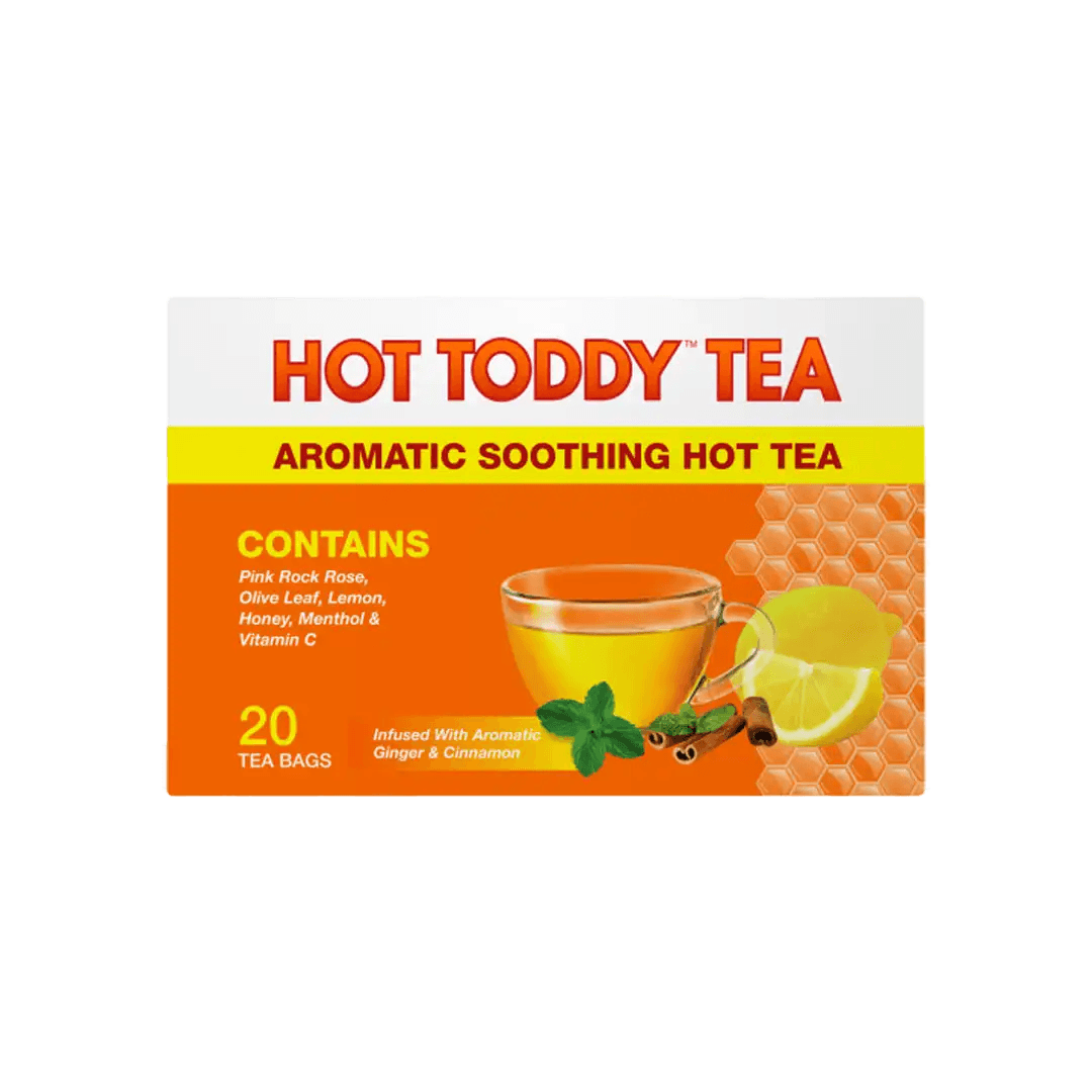 Hot Toddy Aromatic Soothing Hot Tea, 20 Tea Bags - Vaids PharmacyHot Toddy Aromatic Soothing Hot Tea, 20 Tea BagsHot Toddy