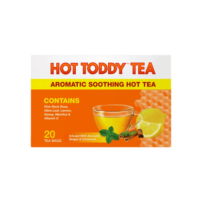 Hot Toddy Aromatic Soothing Hot Tea, 20 Tea Bags - Vaids PharmacyHot Toddy Aromatic Soothing Hot Tea, 20 Tea BagsHot Toddy