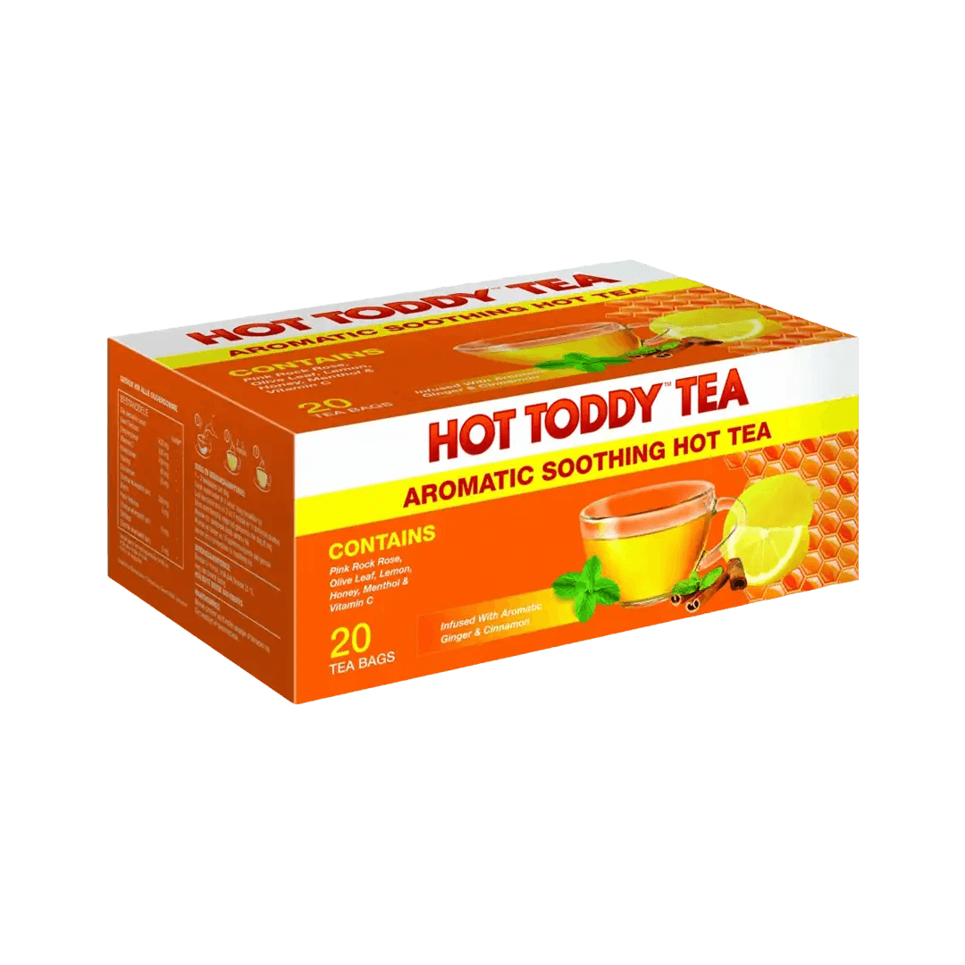 Hot Toddy Aromatic Soothing Hot Tea, 20 Tea Bags - Vaids PharmacyHot Toddy Aromatic Soothing Hot Tea, 20 Tea BagsHot Toddy