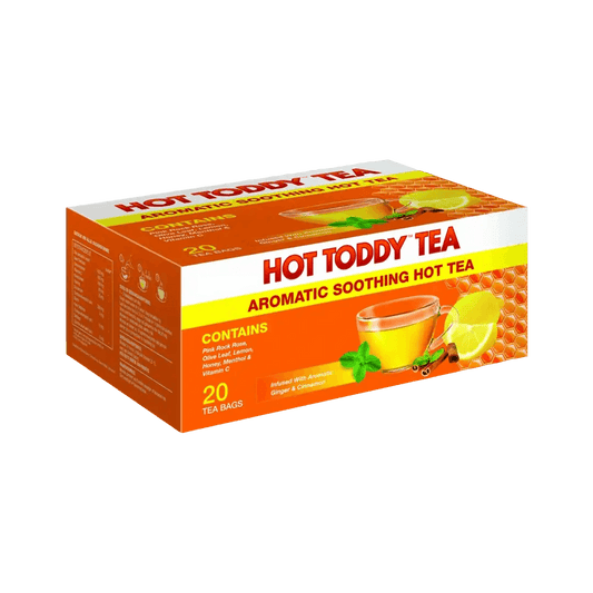 Hot Toddy Aromatic Soothing Hot Tea, 20 Tea Bags - Vaids PharmacyHot Toddy Aromatic Soothing Hot Tea, 20 Tea BagsHot Toddy