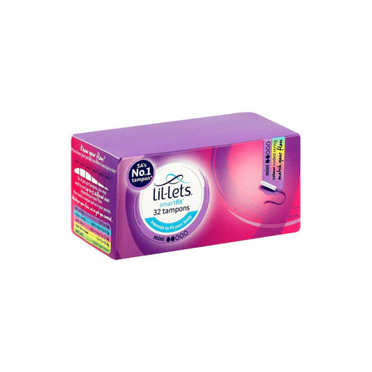 Lil - Lets Tampons Mini, 32's - Vaids PharmacyLil - Lets Tampons Mini, 32'sLil - LetsVaids Pharmacy37121