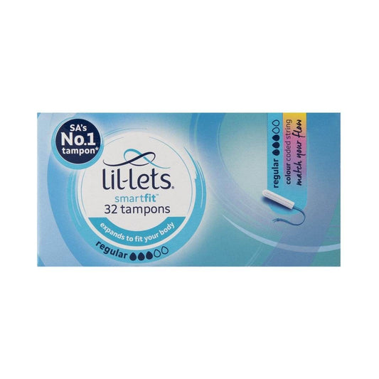 Lil - Lets Tampons Regular, 32's - Vaids PharmacyLil - Lets Tampons Regular, 32'sLil - LetsVaids Pharmacy35561
