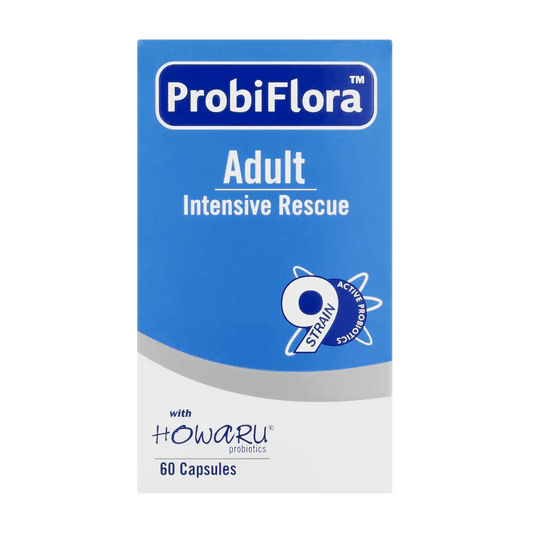 ProbiFlora 9 - Strain Adult Intensive Rescue Caps, 60's - Vaids PharmacyProbiFlora 9 - Strain Adult Intensive Rescue Caps, 60'sAdcock IngramVaids Pharmacy707086002