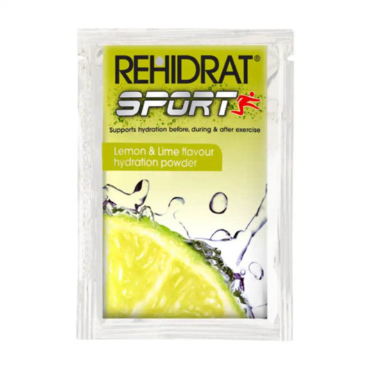 Rehidrat Sport Hydration Lemon & Lime Sachet, 14g - Vaids PharmacyRehidrat Sport Hydration Lemon & Lime Sachet, 14gRehidratVaids Pharmacy138106