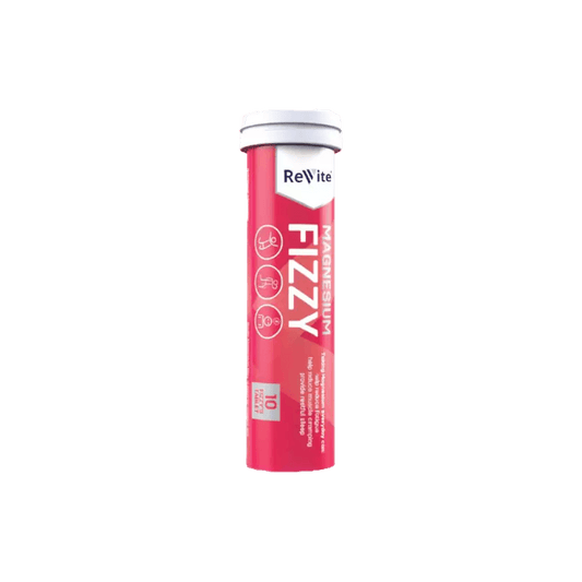 Revite Magnesium Fizzy Tablets, 10's - Vaids PharmacyRevite Magnesium Fizzy Tablets, 10'sReviteVaids Pharmacy251019
