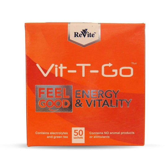 Revite Vit - T - Go Sachets, 50's - Vaids PharmacyRevite Vit - T - Go Sachets, 50'sReviteVaids Pharmacy702905003
