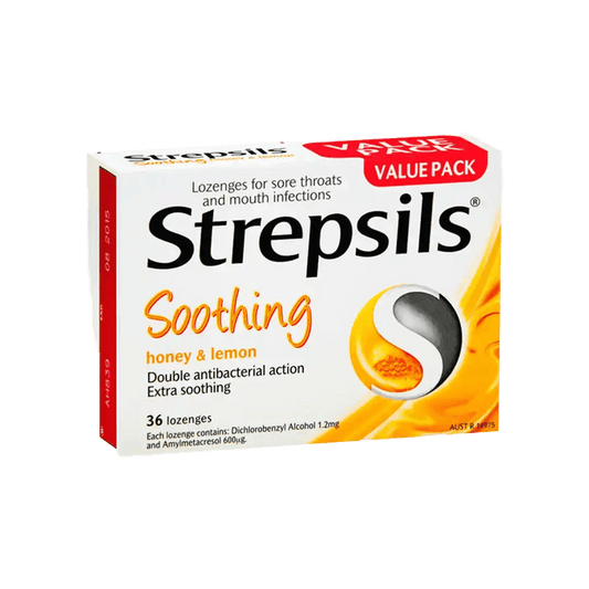 Strepsils Honey & Lemon Lozenges, 36's - Vaids PharmacyStrepsils Honey & Lemon Lozenges, 36'sStrepsilsVaids Pharmacy274558