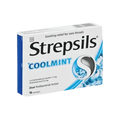 Strepsils Lozenges Coolmint, 16's - Vaids PharmacyStrepsils Lozenges Coolmint, 16'sReckitt BenckiserVaids Pharmacy120281