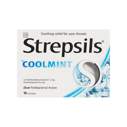 Strepsils Lozenges Coolmint, 16's - Vaids PharmacyStrepsils Lozenges Coolmint, 16'sReckitt BenckiserVaids Pharmacy120281