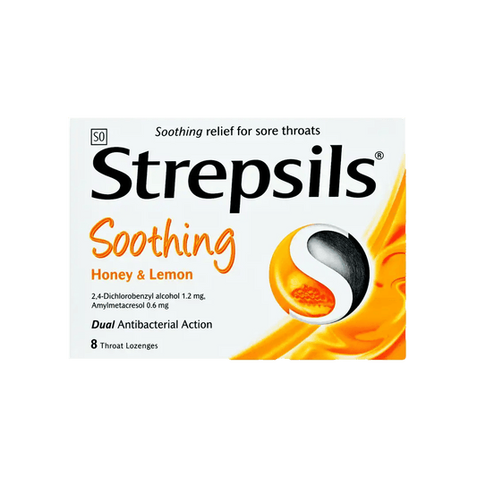 Strepsils Soothing Honey & Lemon, 8's - Vaids PharmacyStrepsils Soothing Honey & Lemon, 8'sReckitt BenckiserVaids Pharmacy767042093