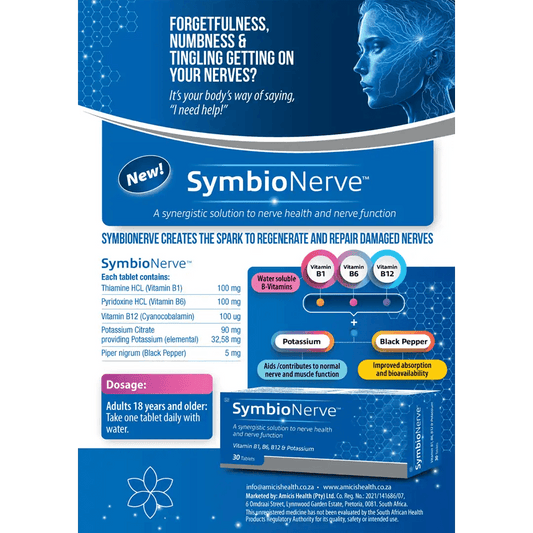 SymbioNerve Tablets, 30's - Vaids PharmacySymbioNerve Tablets, 30'sSymbioNerveVaids Pharmacy271492