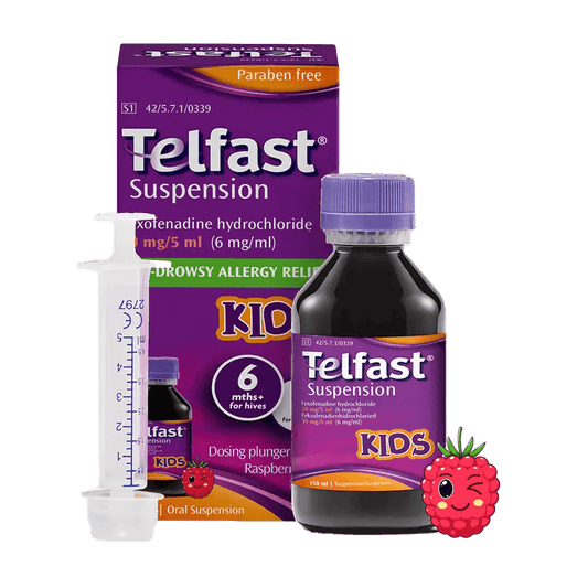 Telfast Suspension, 150ml - Vaids PharmacyTelfast Suspension, 150mlSanofiVaids Pharmacy133656