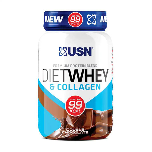 USN Diet Whey & Collagen Chocolate, 700g - Vaids PharmacyUSN Diet Whey & Collagen Chocolate, 700gUSNVaids Pharmacy264496