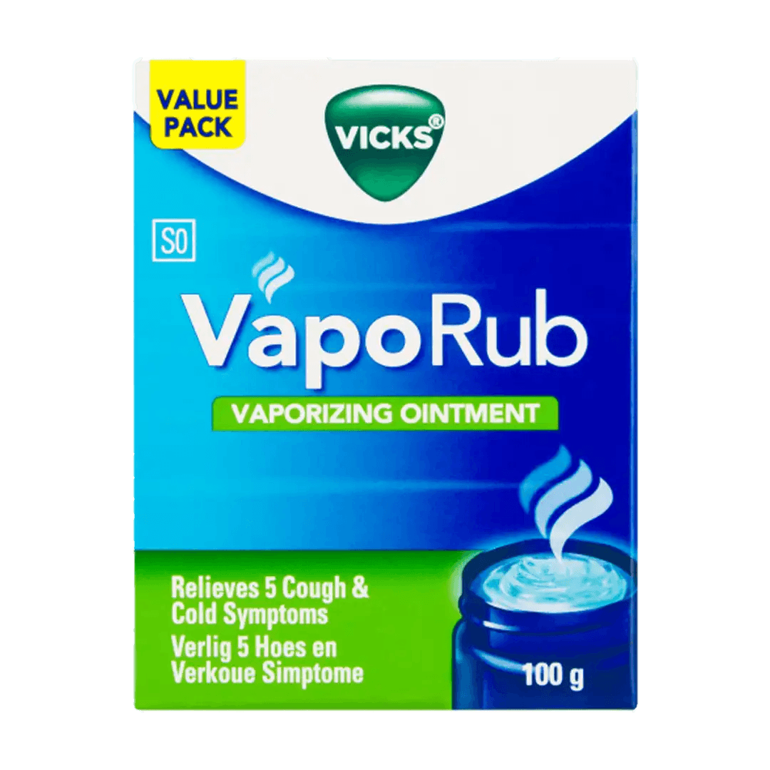 Vicks Vaporub Jar, 100g - Vaids PharmacyVicks Vaporub Jar, 100gVicksVaids Pharmacy237934