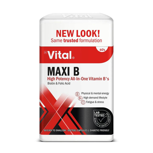 Vital Maxi B Capsules, 60's - Vaids PharmacyVital Maxi B Capsules, 60'sVitalVaids Pharmacy828343004