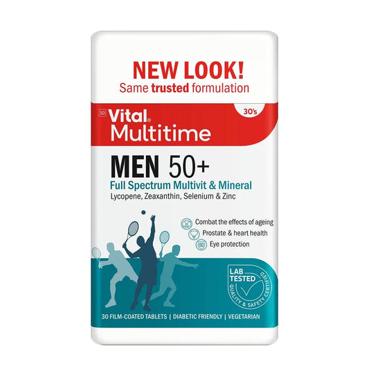 Vital Men 50 Plus Tablets, 30's - Vaids PharmacyVital Men 50 Plus Tablets, 30'sVitalVaids Pharmacy238510