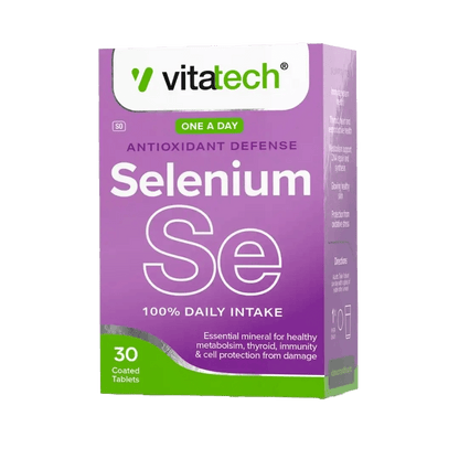 Vitatech Selenium Tablets, 30's - Vaids PharmacyVitatech Selenium Tablets, 30'sVitatechVaids Pharmacy282882