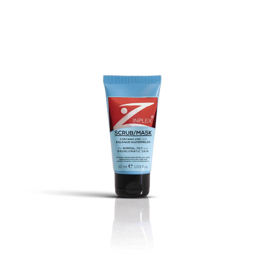 Zinplex Exfoliating Scrub & Mask 2 - in - 1, 50ml - Vaids PharmacyZinplex Exfoliating Scrub & Mask 2 - in - 1, 50mlZinplex