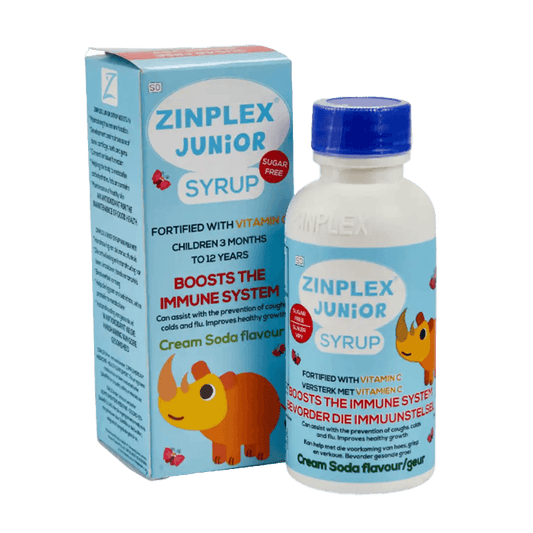 Zinplex Junior Syrup with Xylitol, 200ml - Vaids PharmacyZinplex Junior Syrup with Xylitol, 200mlZinplex