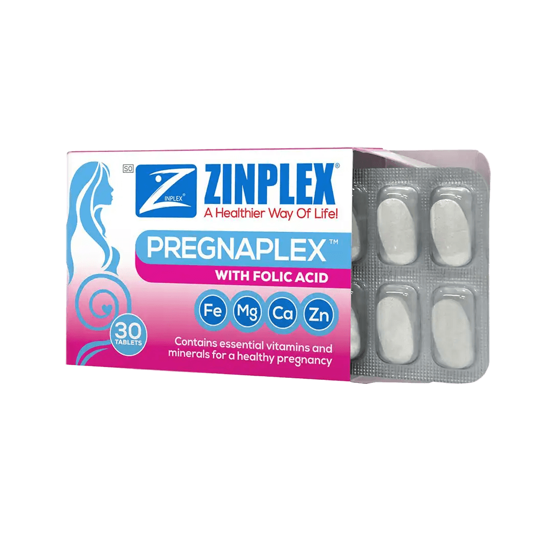 Zinplex Pregnaplex Tablets, 30's - Vaids Pharmacy
